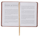 Het zwaard en schild zadelbruin