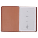 Het zwaard en schild zadelbruin