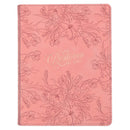 He Restores My Soul Ps. 23:3 Journal Handy Pink