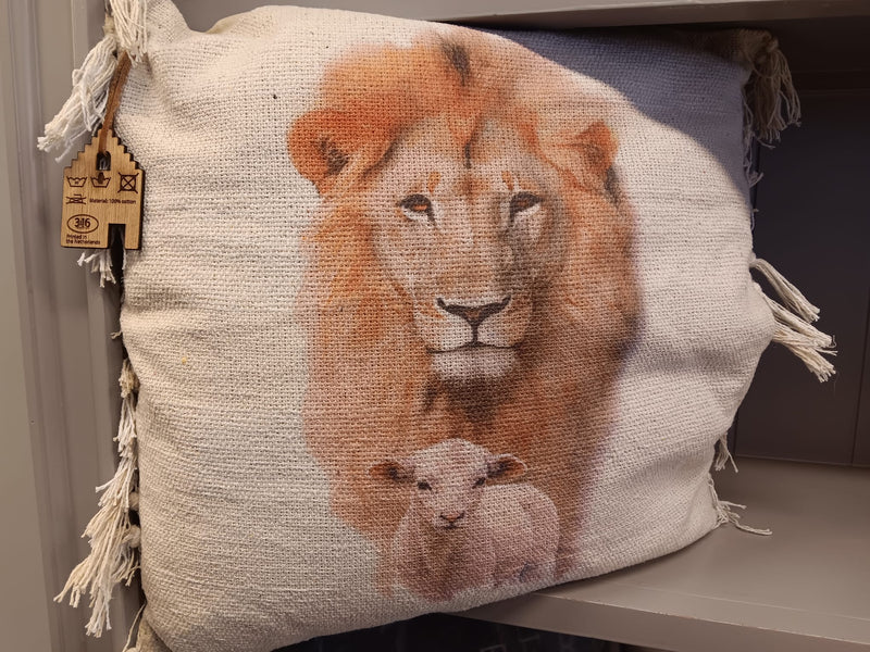 Pillow Lion and Lamb