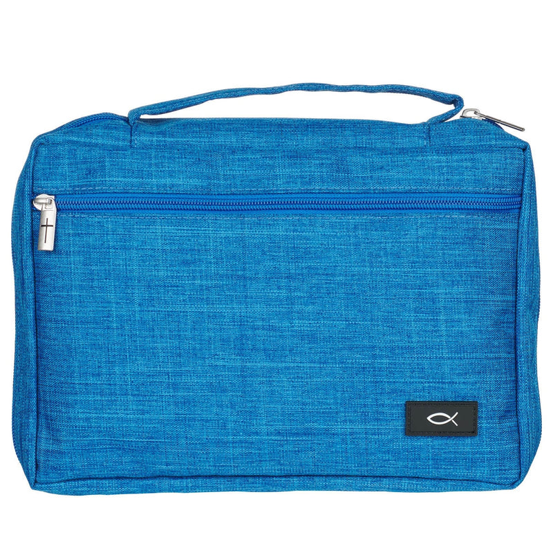 Ichthus Patch Blauwe Bijbelhoes.