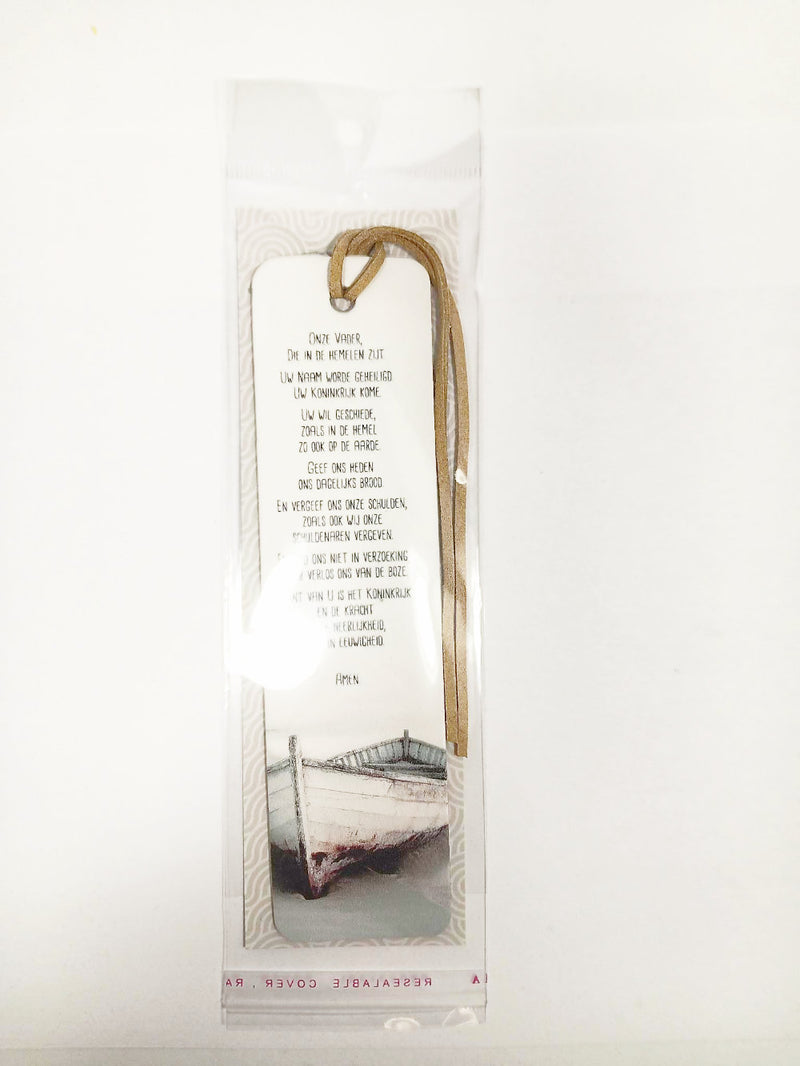 Onze Vader Leren Boekenlegger