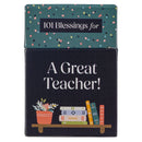 For A Great Teacher Box of Blessings