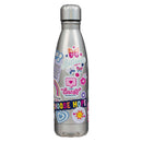 Waterfles SS Zilveren glans voor Jezus Matt. 5:16