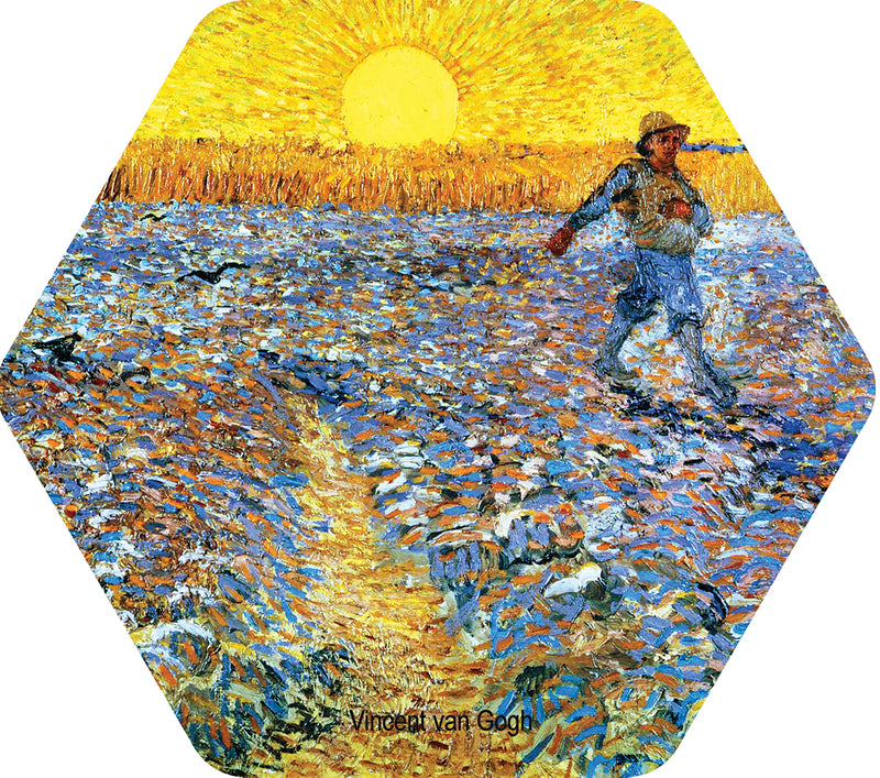 De zaaier. Vincent van Gogh Medium