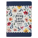 Rejoice Always 1 Thess. 5:16-18Journal Classic Floral