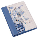 Love John 3:16 Journal Classic Zip Blue