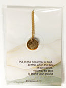 Lion with cross necklace gold stainless steel