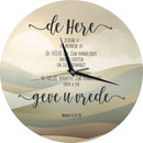 De Here zegenen U wandklok