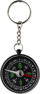 God wijst je de weg sleutelhanger kompas