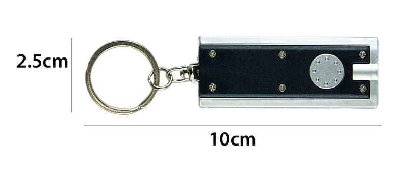 Laat je licht schijnen sleutelhanger ledlicht