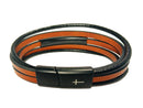Forgiven. Brown bracelet