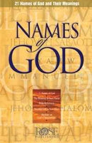 Names Of God Pamphlet (Pack Of 5)