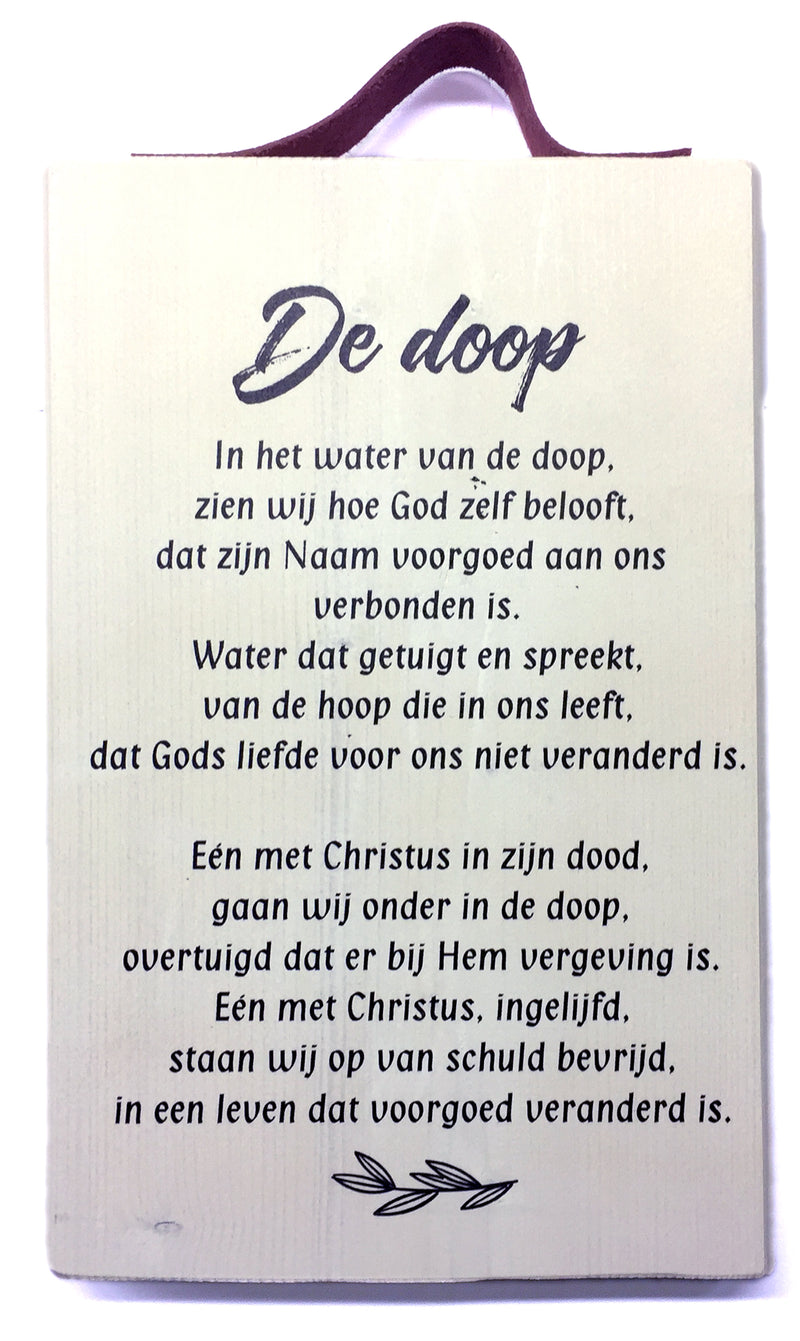 De doop