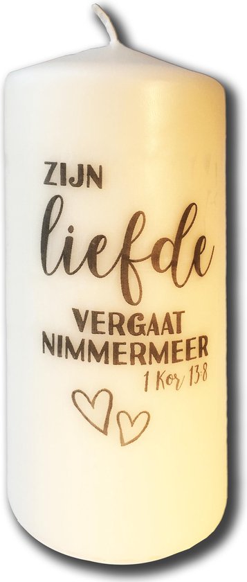 Zijn liefde vergaat nimmermeer hndlttr