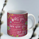 Zegen u christelijke mok