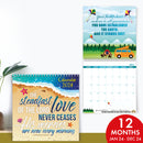 Christelijke wandkalender 2024