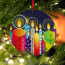 Kaarsen keramische decoratie