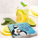 Een angstaanjagend en prachtig gemaakte onderzetter