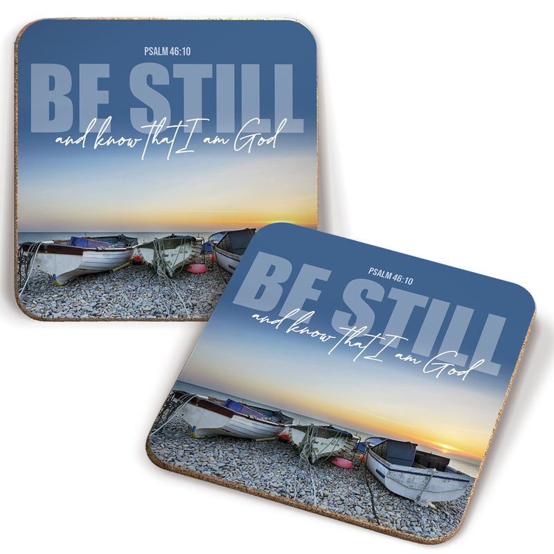 Be still (boats) coaster