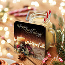 Kerstkaars onderzetter