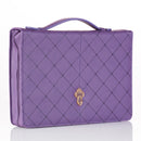 Cross - Purple - Medium - LuxLeather