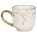 Geef dank aan de op zijn kop staande wilde bloemen Cera