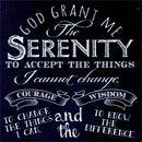 God grant me serenity - Chalk
