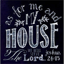 As for me and my house