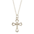 Cutout flared cross - pendant 13 x 16 mm