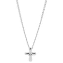 Mini petal cubic zirconia cross