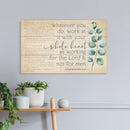 Wat je ook doet, werk eraan met je Who