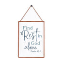 Find Rest In God Alone