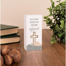 Richt je op de dingen hierboven