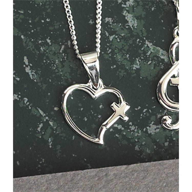 Heart with cross