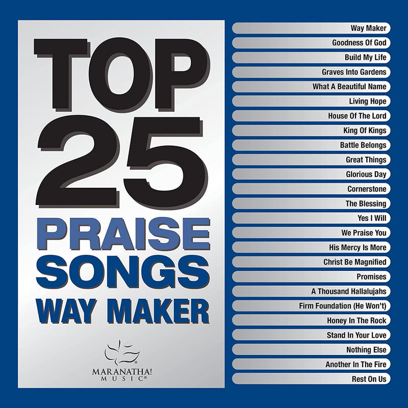 Top 25 lofzangen: Way Maker (2 cd's)