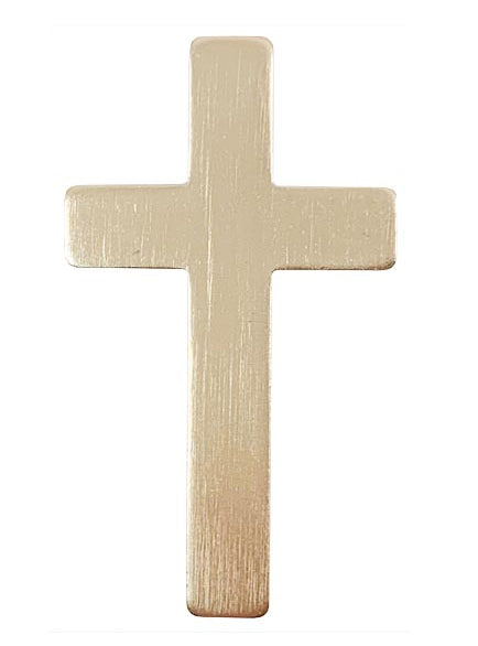 Cross blank gold