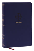 NKJV Personal Size Large Print Reference Bible (Comfort Print)-Blue Leathersoft Indexed