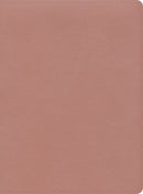 CSB Study Bible-Rose Gold LeatherTouch Indexed