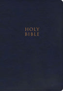 CSB Super Giant Print Reference Bible-Navy LeatherTouch