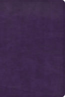 KJV Large Print Thinline Bible-Plum LeatherTouch