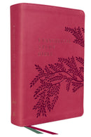 NKJV Evangelical Study Bible (Comfort Print)-Rose Leathersoft Indexed