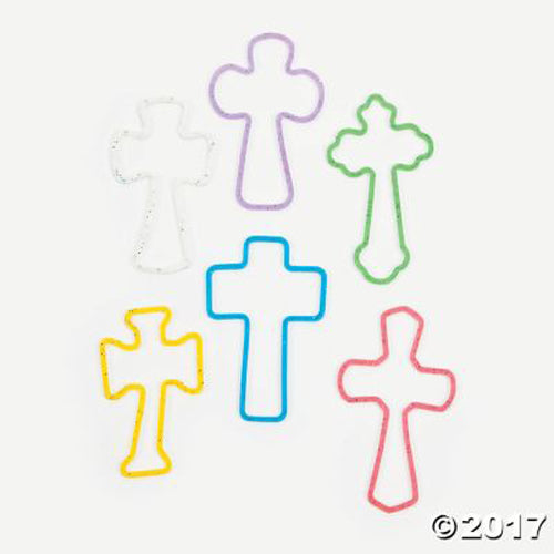 Fun bands - Cross shaped - Set of 12
