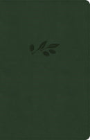 NASB 2020 Large Print Thinline Bible-Olive LeatherTouch