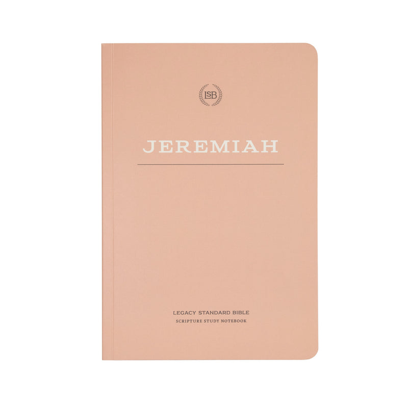 LSB Scripture Study Notebook: Jeremiah