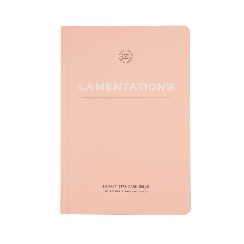 LSB Scripture Study Notebook: Lamentations