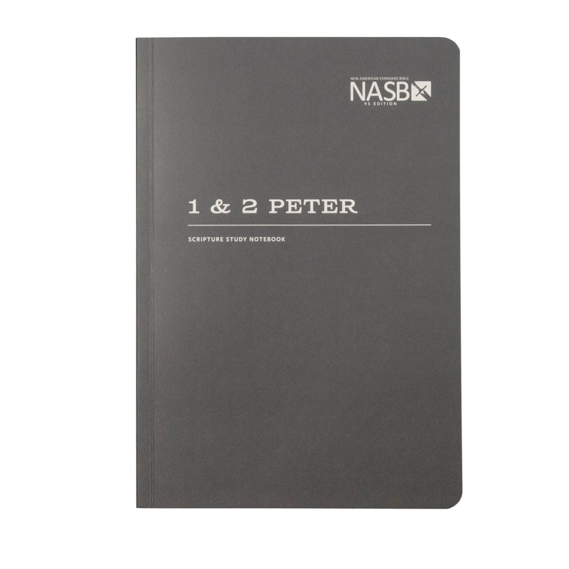 NASB Scripture Study Notebook: 1 & 2 Peter