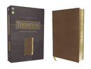 NASB 1977 Thompson Chain-Reference Bible-Brown Leathersoft