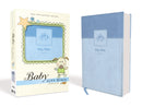 NIV Baby Gift Bible (Comfort Print)-Blue Leathersoft