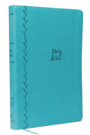 KJV Thinline Bible/Compact (Comfort Print)-Teal Leathersoft